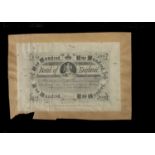 Specimen Bank Note: Bank of England specimen 100 Pounds,