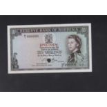 Specimen Bank Note: Reserve Bank of Rhodesia specimen 10 Shillings,