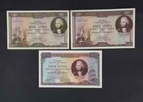A collection of three Bradbury Wilkinson and Co Ltd Advertizing Banknotes,