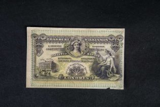 A Bradbury Wilkinson & Co Ltd advertising banknote,