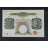 Specimen Bank Note: Board of Commissioners of Currency, Malaya specimen 1000 Dollars,