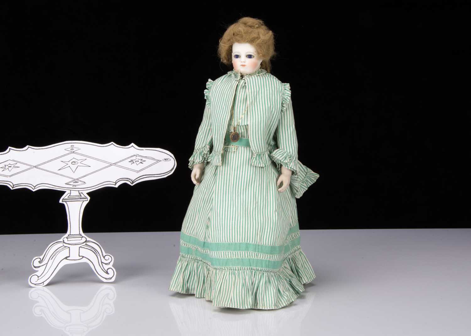 A Blampoix Senior shoulder-head fashionable doll,