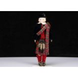 An Alt, Beck & Gottschalck bisque shoulder-head Scots boy doll,