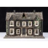 An English or American late 19th century folk art shell house,