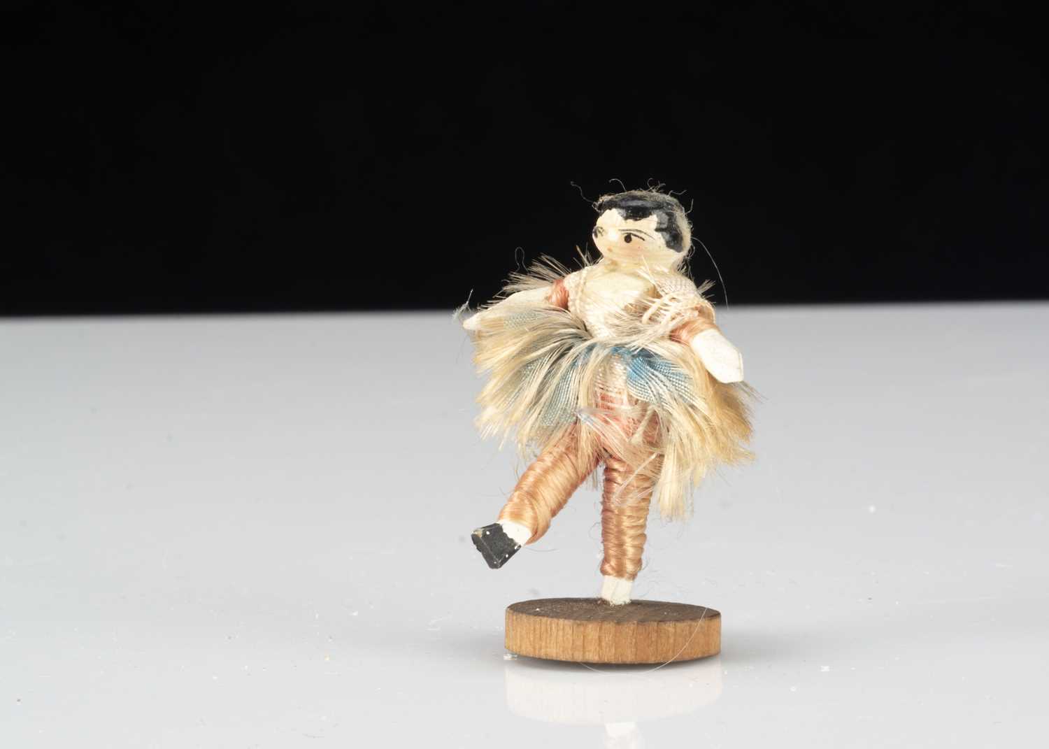 An unusual Grodnerthal dolls’ house dancer doll,
