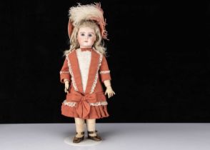 A late 19th century Steiner figure A bebe No.15,