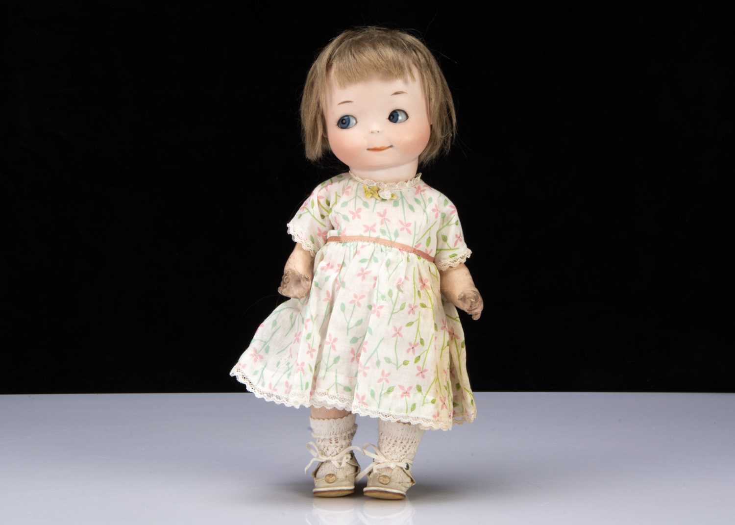 A rare Armand Marseille 241 googly eyed girl doll,