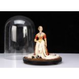 A Henrietta Wade wax model of Queen Victoria in Robes of State,