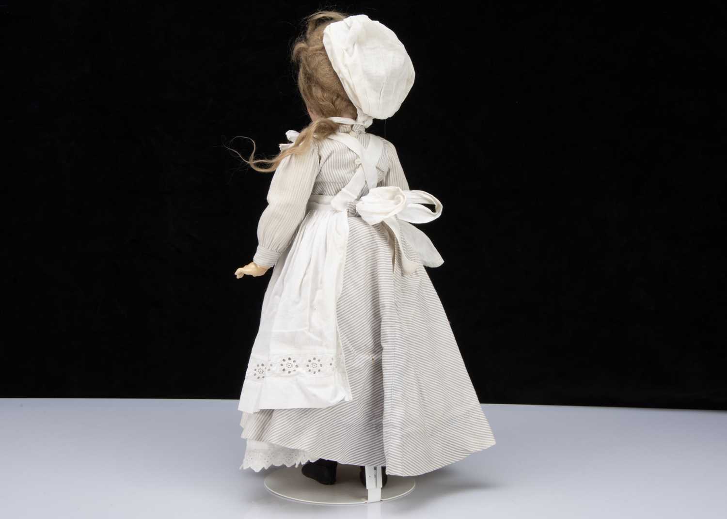 A rare Kestner 162 lady doll dressed as a cook, - Image 2 of 3
