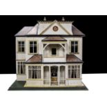 A large Christian Hacker wooden dolls’ house No. 453,