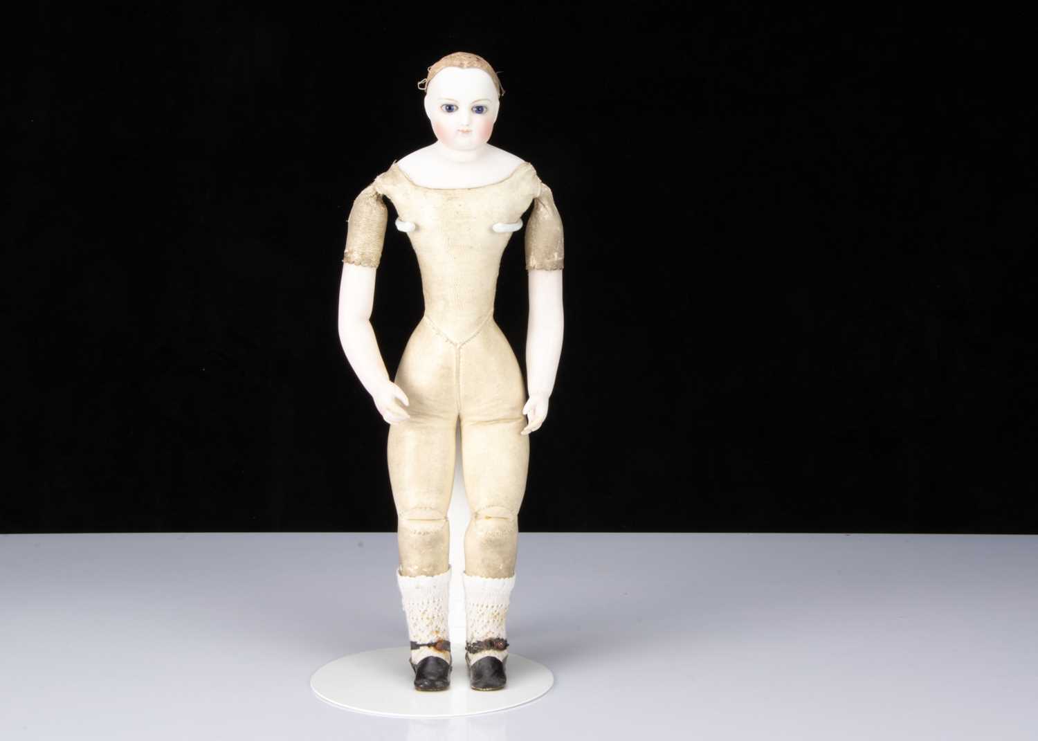 A French pressed bisque shoulder-head fashionable doll, - Image 4 of 4