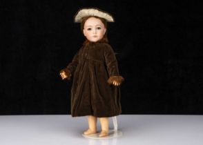 A rare German 111 character girl doll,