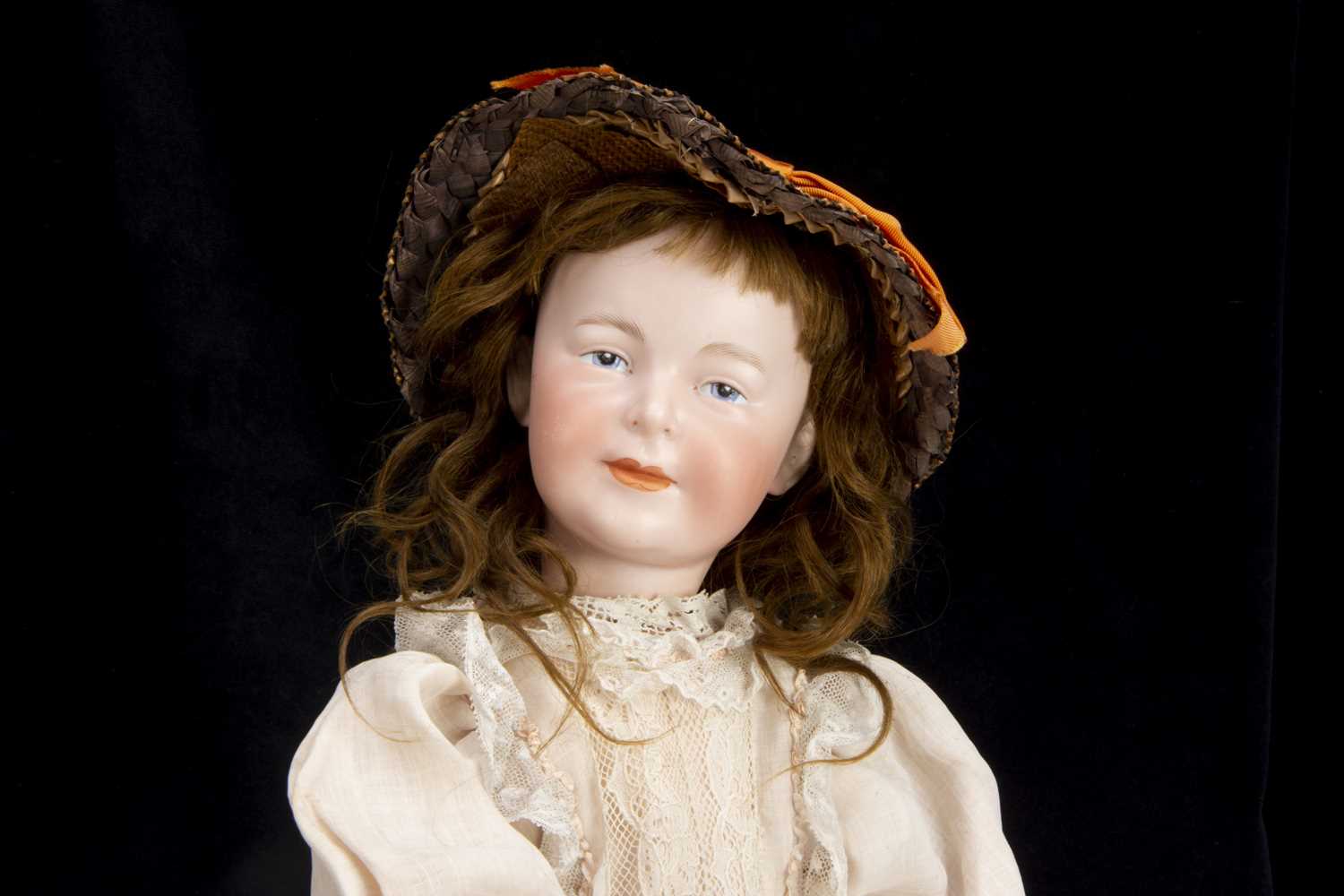 A rare Armand Marseille painted eye character girl doll circa 1910, - Image 2 of 2