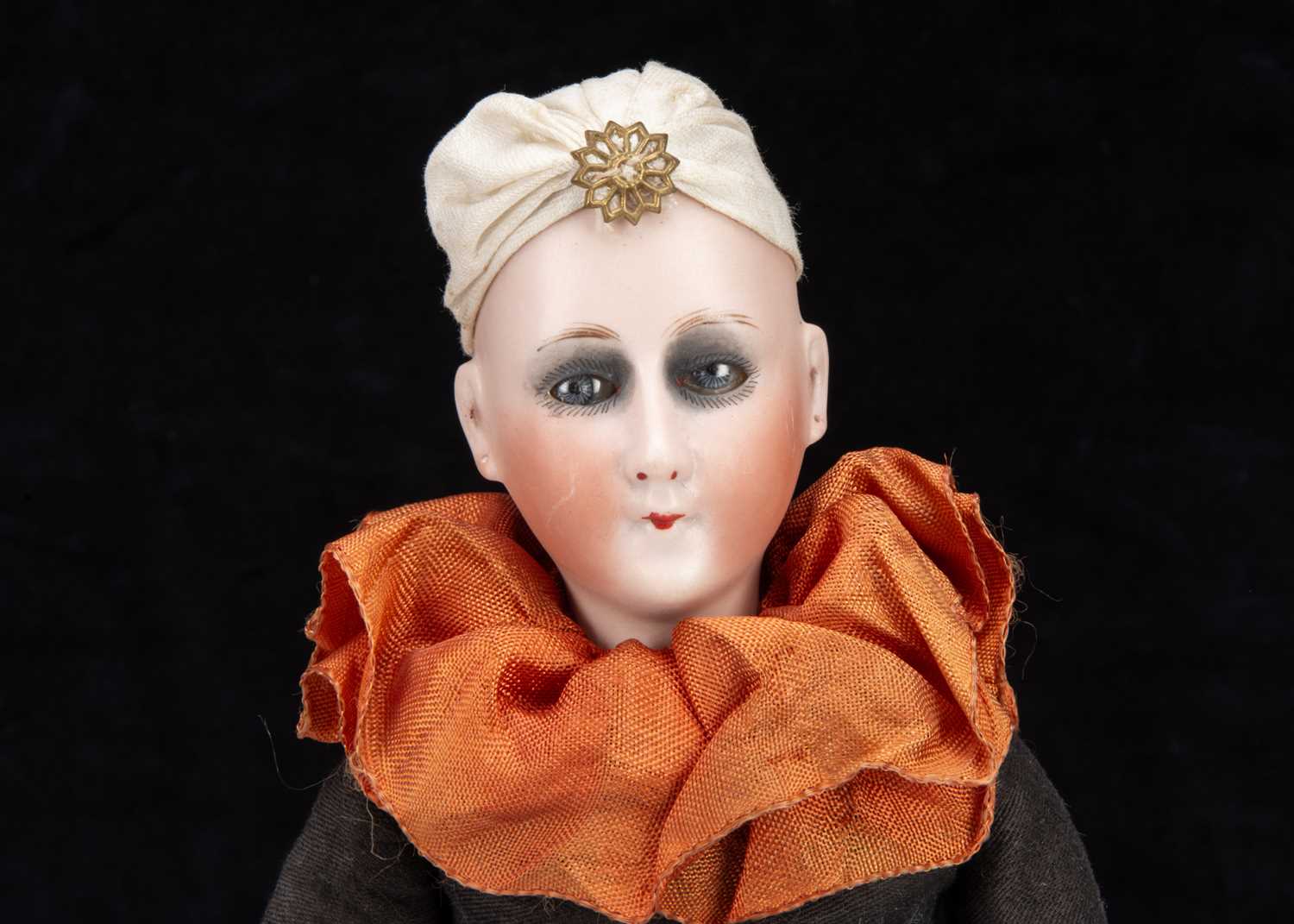 An unusual Herman Steiner bisque headed boudoir doll, - Image 2 of 2