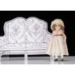 A small Simon & Halbig 949 all-bisque doll,