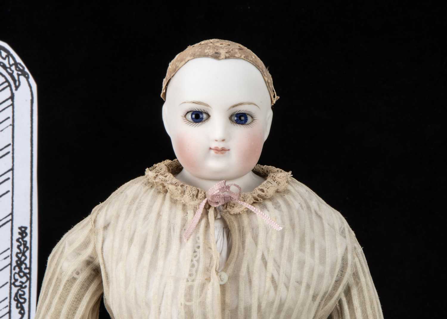 A French pressed bisque shoulder-head fashionable doll, - Image 2 of 4
