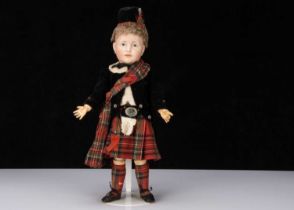 A Kammer & Reinhardt 114 Hans character doll,