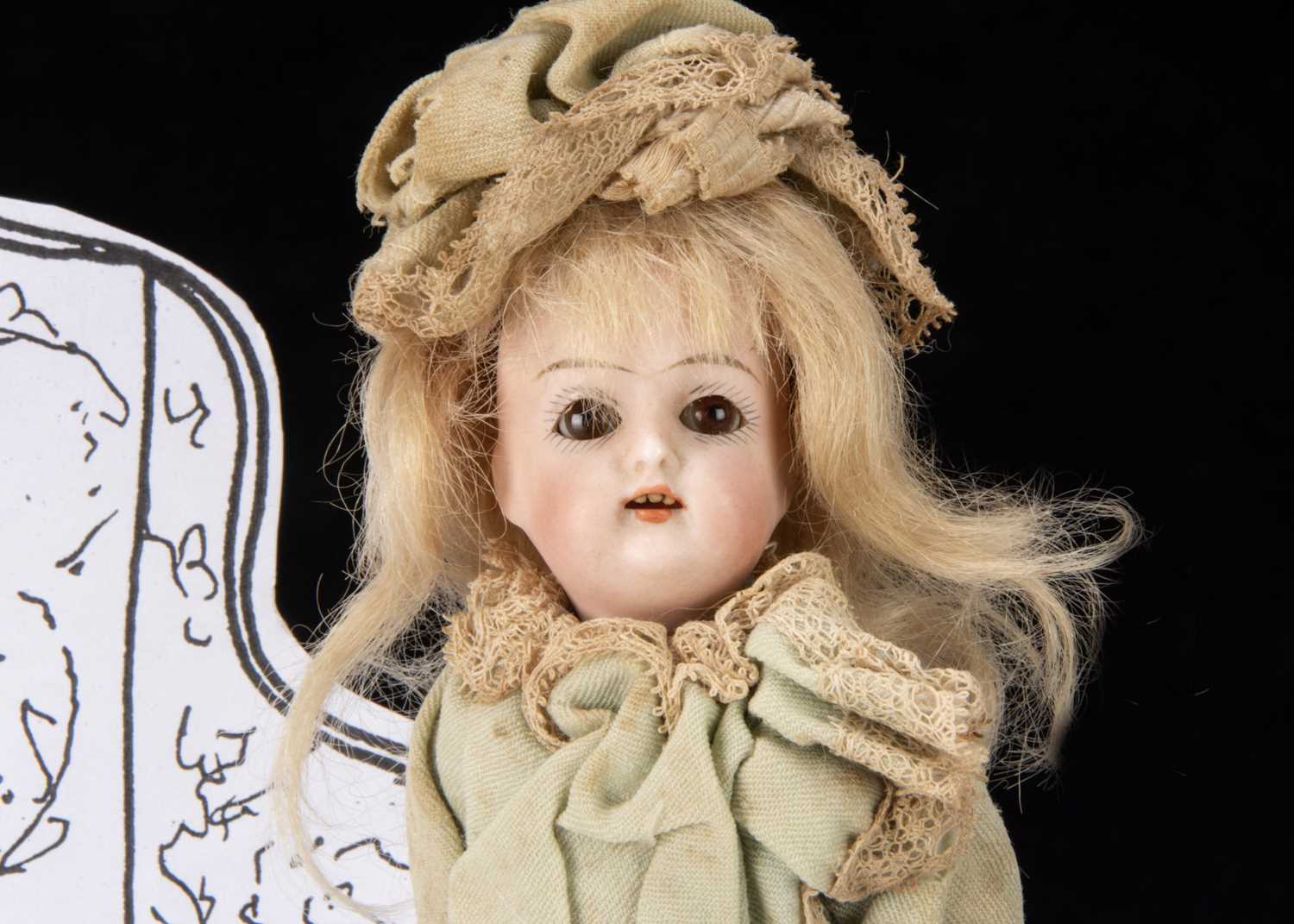 A small German 192 child doll, - Image 2 of 2