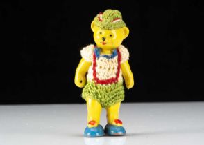 An unusual Hertwig painted all-bisque dolls’ house teddy bear boy doll,