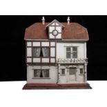 A G & J Lines No 34 The Clock House dolls' house circa 1910,