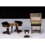 Three Waltershausen-type dolls’ house pieces,