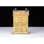 A tiny German wooden dolls’ house circa 1910,