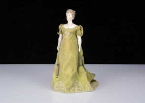 A rare Dressel & Kister shoulder-head doll,