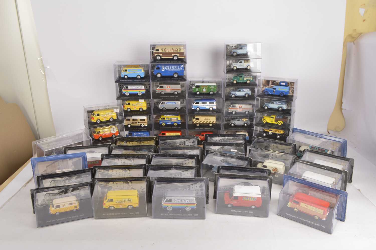 Eaglemoss La Collezione Dei Pubblicitari D'Epoca Vintage Italian Van and Truck Models (55),