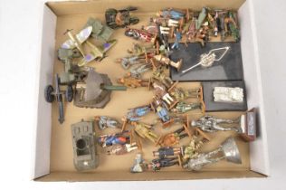 Mainly Modern WWII Era Unboxed/Playworn Military Vehicles and Figures (50+),