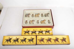 W Britains and other modern Military sets in original boxes (4),