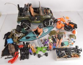 Collection of circa 1990's Action Man and Accessories and various MacDonald Figures Toys,