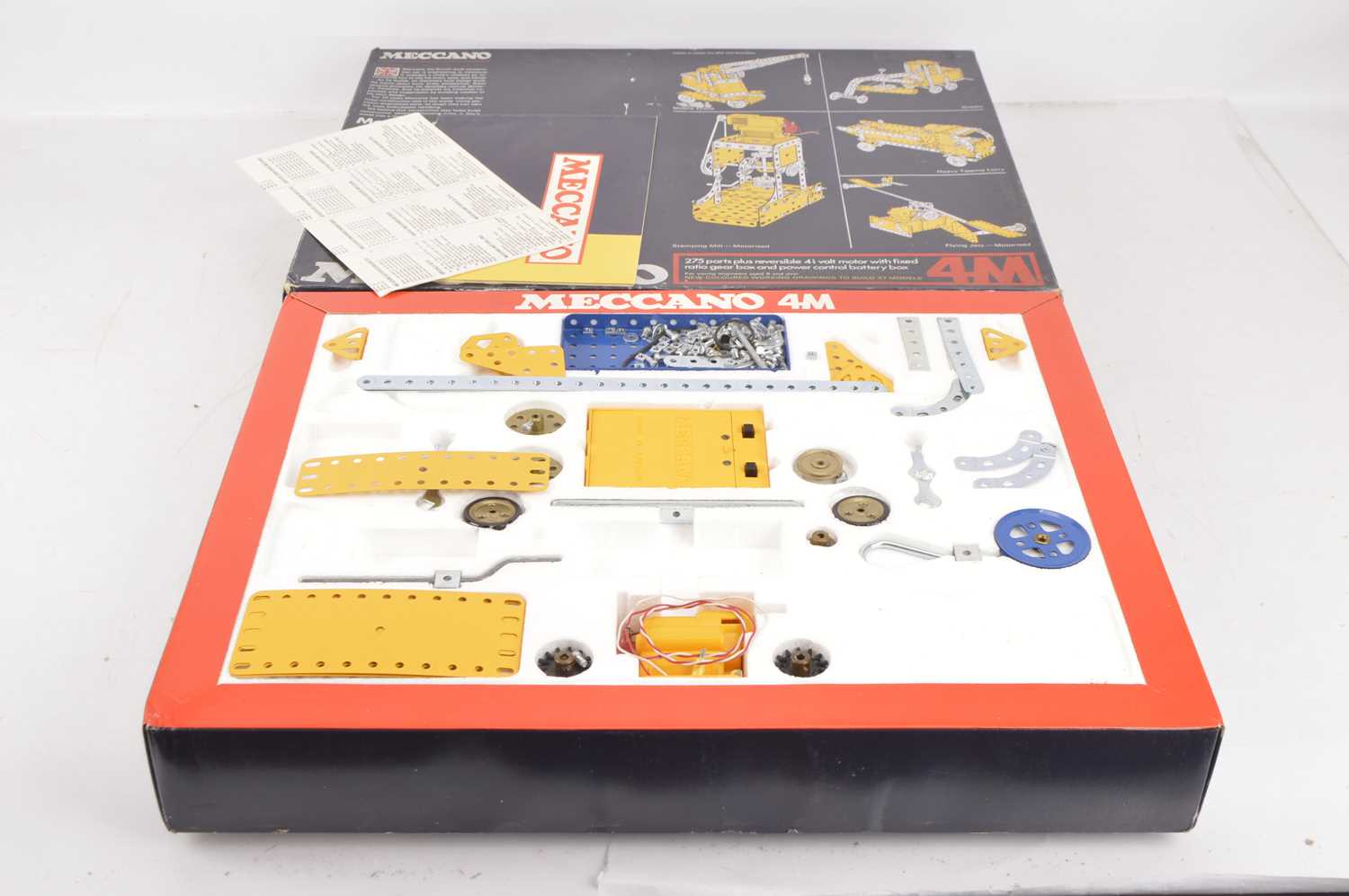 Meccano 1960-70's Sets in dark blue boxes (5 boxes), - Image 4 of 5