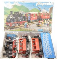 Playmobil G Gauge 4003 2-Rail Passenger Train Set and Goods Shed for LGB,