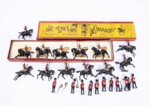 Britains boxed set 1 The Life Guards (last version with variety of poses),