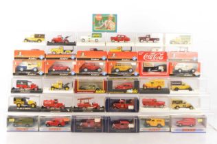 Modern Diecast Vintage Delivery Vans and Other Commercial Vehicles by Solido and Others (50),