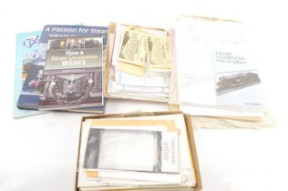 Large quantity of 0 Gauge mainly American Railroads Transfers and other Railway ephemera and UK Liv