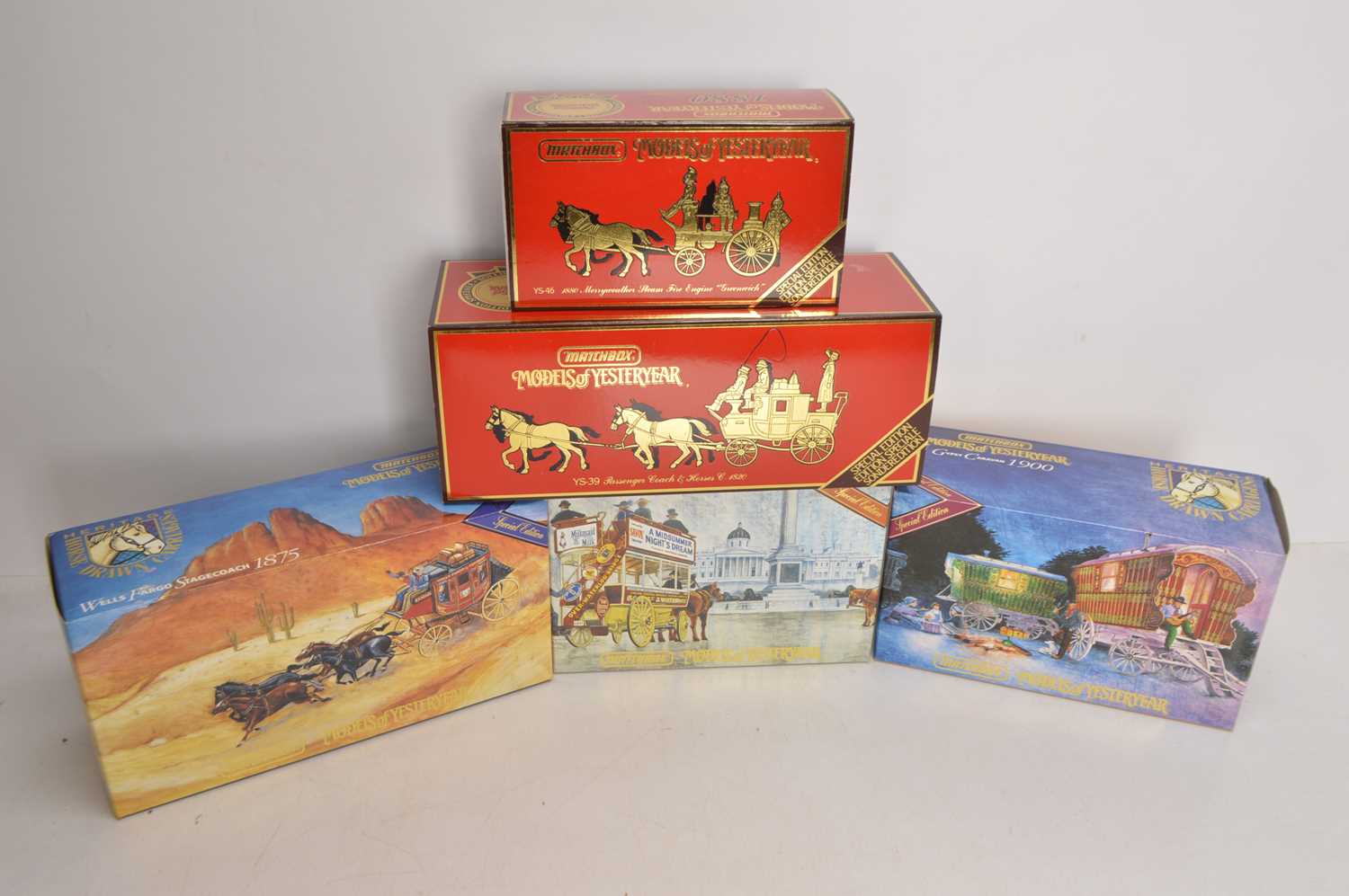 Matchbox Models of Yesteryear Horsedrawn Models,