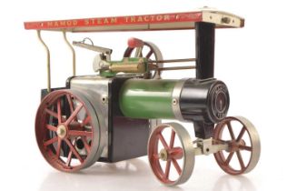 A Mamod live steam TE1a Traction Engine,