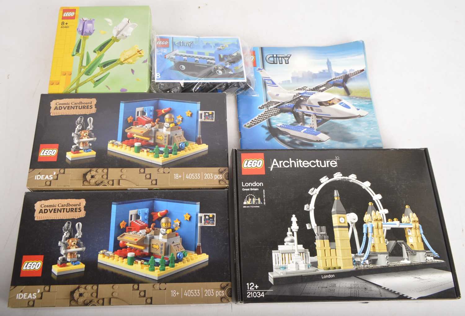 Sealed Lego Sets and Loose Lego City Models (Qty),