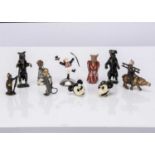 Character figures by various makers including Pixyland and Carman comprising Britains Little Red Rid