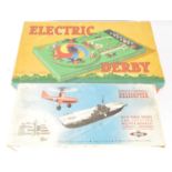 1950's and later Toys including Electric Derby Trik-Trak and Nulli Secundus Helicopter Set,