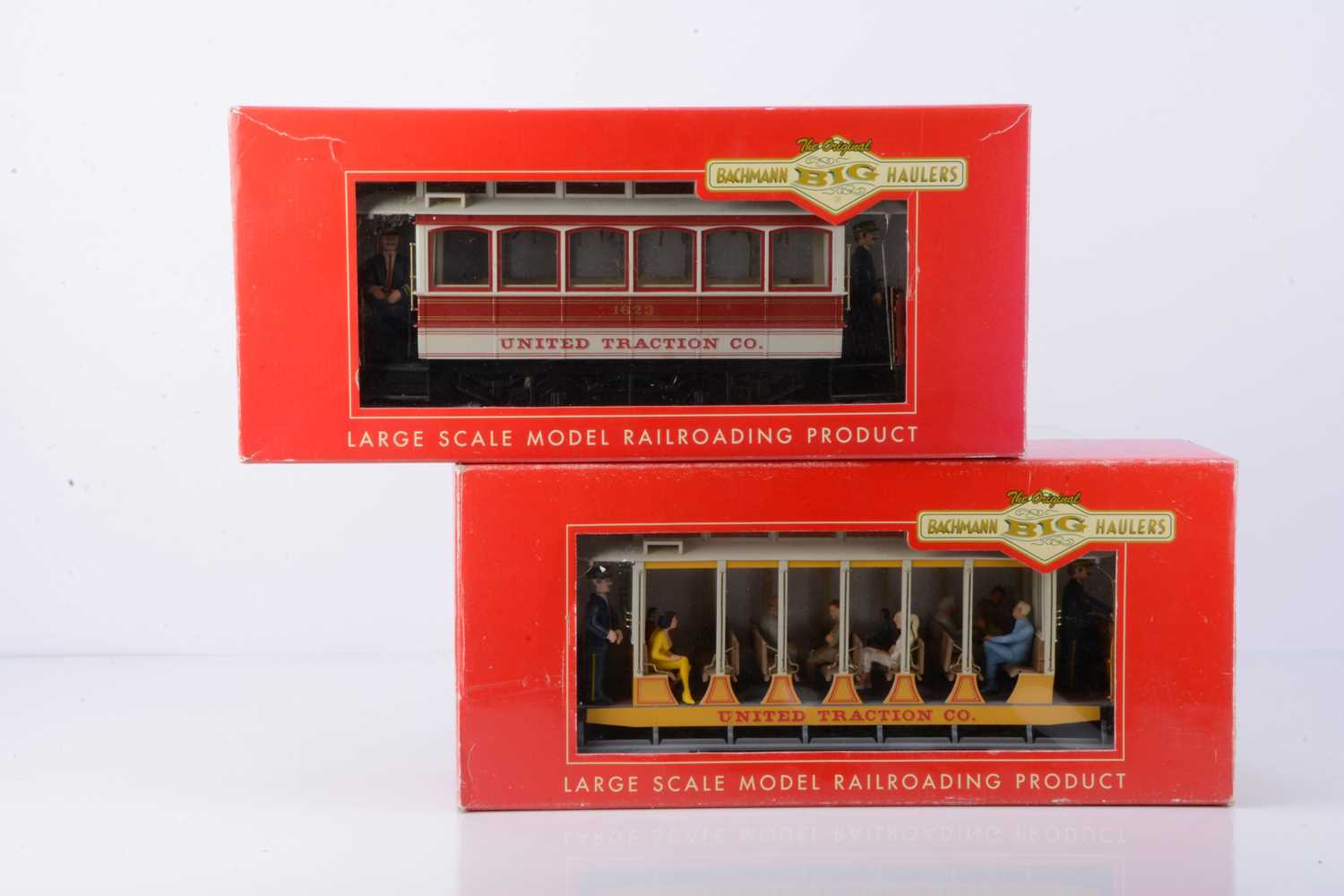 Bachmann G Scale (gauge 1) Electric Trams (2),