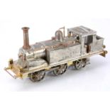 An over-size scratch-built 0 Gauge 3-rail Stroudley 'D1' class 0-4-2 Tank Locomotive,