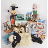 Very very large collection of Wallace and Gromit and friends and Enemies Toys Books DVD's and other