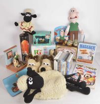 Very very large collection of Wallace and Gromit and friends and Enemies Toys Books DVD's and other