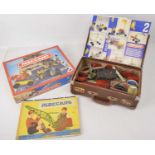 Small collection of loose 1950's-60's Meccano and boxed Modern Meccano Set No 2 (qty),