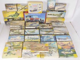 Heller Aircraft and other Kits unmade in original boxes (36),