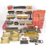 Assorted Hornby 0 Gauge and other items,