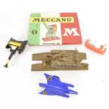 Tri-ang Battle Game Revell Bridge Kit Dart Gun and Meccano No 2 Set and other Toys (6),