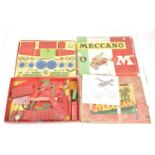 Meccano parts for Aeroplane and Car Constructor and Set Nos 4 and 7 (qty),